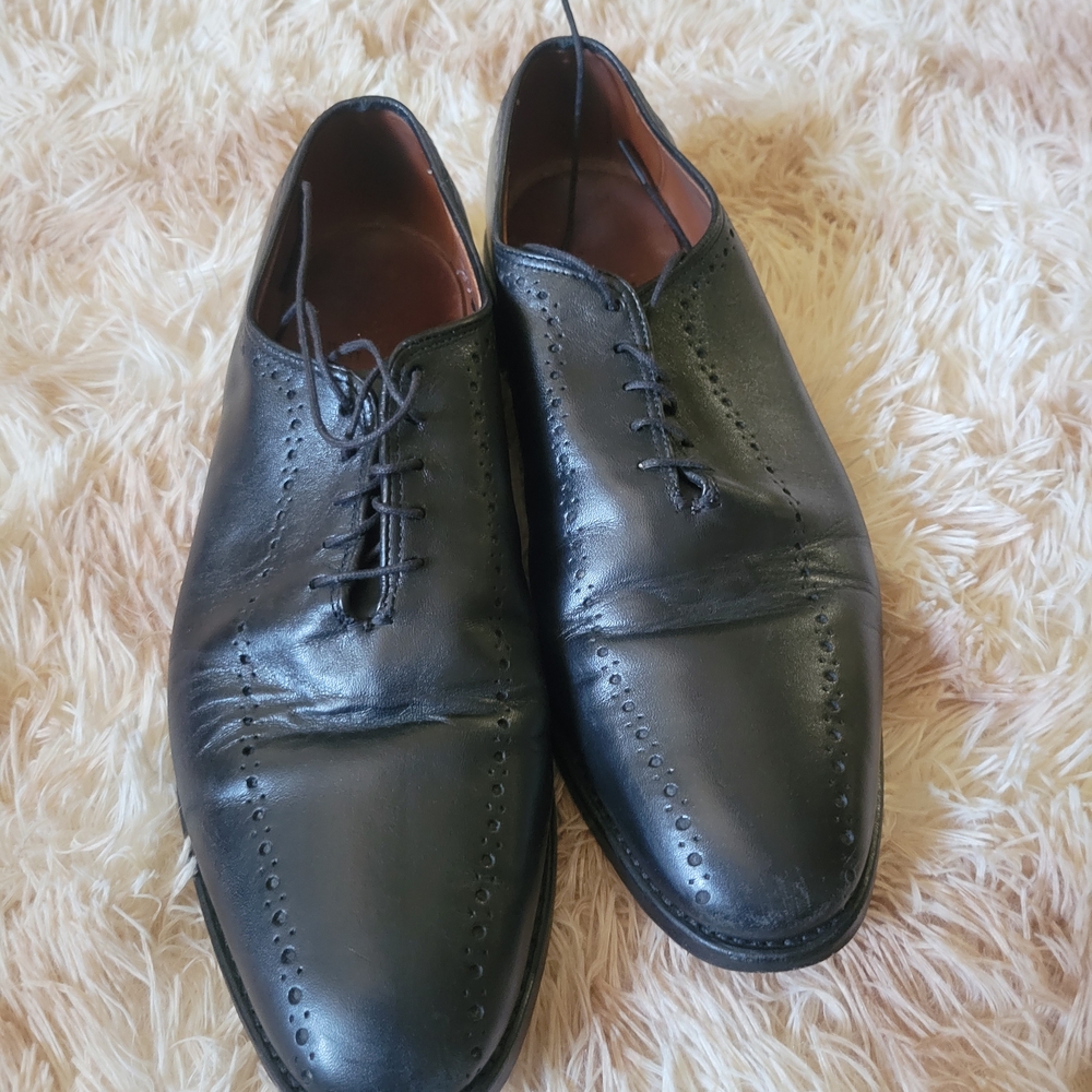 Allen Edmonds Black Leather Oxfords